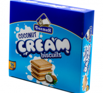 DEEMAH COCONUT CREAM BISCUITS 400 GR