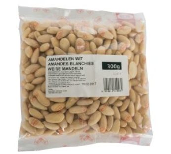 AMANDELEN WITTE 300 GR